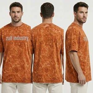 Camisetas de Streetwear Personalizadas con Estampado DTG/DTF, Lavado Ácido, Color Sólido, Bajo MOQ, Proveedor Mayorista, Fabricante, 100% Algodón, Casual, Oversize, Corte Cuadrado - Product Image 6