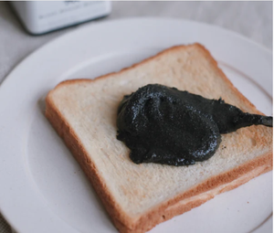 Beurre de sésame noir artisanal, moulu à la pierre et torréfié au feu de bois, pâte de noix pure et naturelle - Product Image 5