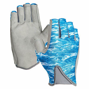 Top Selling Custom Logo Outdoor Unisex Spandex Fishing Gloves Breathable Waterproof Best Quality Factory Wholesale Rate Sale - Product Image 1