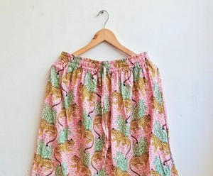 กระโปรง Maxi บล็อกมือพิมพ์ลายเสือกระโปรง Boho - Product Image 2