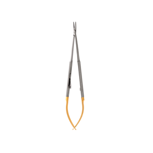 Cortellini Straight Castroviejo Perma Sharp Needle <b>Holder</b> 18 cm Surgical Dental Microsurgery Suturing Instrument Tool - Product Image 1