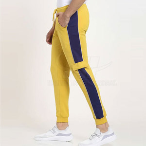 Pantalon de survêtement décontracté d'été pour hommes, coupe droite, taille mi-haute, léger, 100 % coton, séchage rapide, respirant, vente en gros - Product Image 4