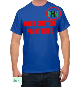 เสื้อยืดโอเวอร์ไซส์ พลัสไซส์ สไตล์ลำลอง ระบายอากาศได้ดี เป็นมิตรกับสิ่งแวดล้อม พิมพ์ลายโลโก้ทั้งตัว ผ้าฝ้าย 100% เสื้อยืดผู้ชายสั่งทำได้ สตรีทแวร์ไล่เฉดสี - Product Image 2