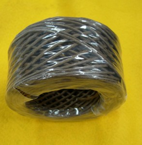 Corde en papier HC0137 |   Corde en papier jaune pour projets de bricolage et décorations - Product Image 5