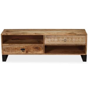 Supporto TV Mango in legno massello 47.2 \ "x11.8 \" x15.7 \ "-mobili durevoli ed eleganti - Product Image 3