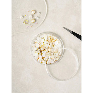 Perlas sueltas de Pearl Art Parts Cuentas naturales de calidad superior para fabricación de joyas y proyectos artesanales - Product Image 1
