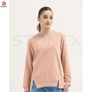 100% coton-polaire conception personnalisée sweats super doux pour les femmes Style décontracté pour votre propre marque vêtements d'hiver - Product Image 4