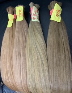 ผมต่อของมนุษย์สีบลอนด์ตรงนุ่มและเนียน - Product Image 5