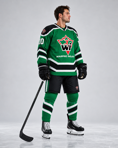 Ice Hockey Uniform Custom Ice Hockey Jersey And Pants Lightweight Breathable <b>Athletic</b> Clothing Designed For Clubs Schools - Product Image 1