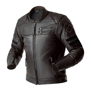 Veste de course MotoCP en cuir de vache véritable Hillberry D3O pour homme, équipement de protection de niveau 2 CE - Product Image 1