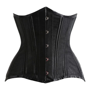 New Design High Quality brocade Organic Cotton Eco-Friendly Firm Control Hook-and-Eye Waist Cinchers Body Shaping Best Corset - Product Image 3