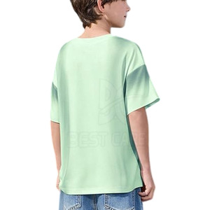 Nueva Camiseta de Moda para Hombre, Estilo Casual, Talla Grande, para Niños, Fabricada en Algodón, Camiseta Extra Grande para Niños en Venta en Línea - Product Image 6