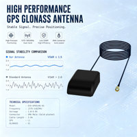 Antenne GPS active Fakra 1575,42 MHz 3-5V DC à faible bruit, gain 28dBi pour système de navigation GPS automobile, commande en gros