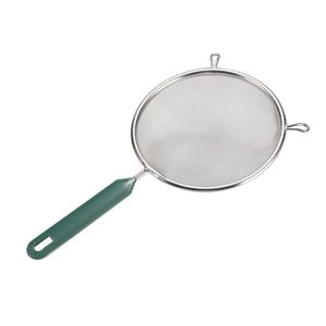 Colador de té de malla fina de acero inoxidable para filtrar hojas de té sueltas en cocinas domésticas, restaurantes y cafeterías - Product Image 6