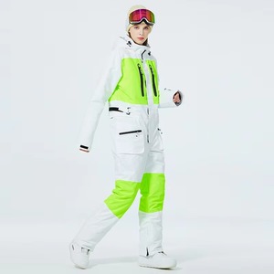 Drop Shipping Plus Size Waterproof Windproof Quick Dry Breathable One Piece Ski Jumpsuit for Unisex Winter Outdoor Snow Sports - Product Image 3