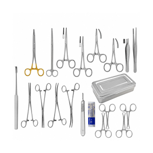 17 Pcs Large Animal Surgery Kit With FREE Scalpel Blades German Grade Set Customized Surgical Instruments - Product Image 6