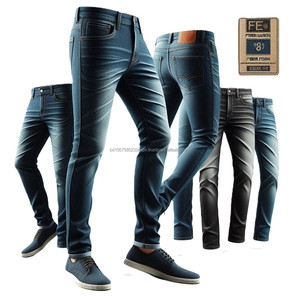 Мужские джинсовые брюки с карманами - Product Image 3