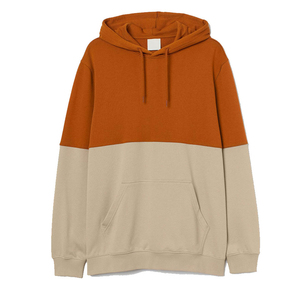เสื้อฮู้ดดี้ผู้ชาย คุณภาพสูง สกรีนโลโก้ได้ 100% ผ้าฝ้ายเนื้อหนา สีพื้น ย้อมสี สำหรับฤดูใบไม้ร่วง ทรงโอเวอร์ไซส์ ไซส์ใหญ่พิเศษ สำหรับผู้ชาย - Product Image 1