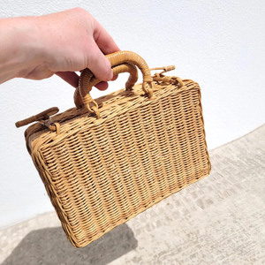 Sac de voyage en rotin, mallette de luxe, fournitures d'usine en gros, panier de voyage, ensemble de bagages - Product Image 6