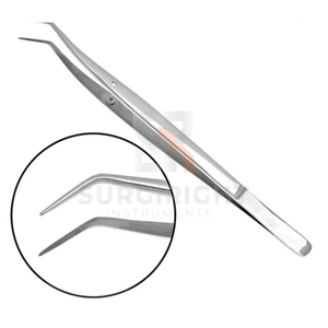 Pince à décollement dentaire à pointe courte Meriam de 6,5 pouces, dentée, en acier inoxydable, certifiée CE Classe I, chirurgicale, conforme aux normes de sécurité MOL - Product Image 5