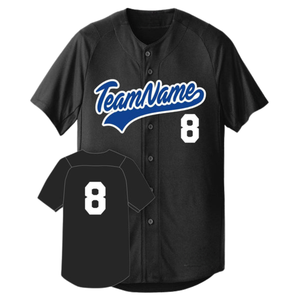 Camiseta de Béisbol Personalizada con Botones para Jóvenes, Uniforme Deportivo Transpirable de Poliéster para Niños, Suministro al por Mayor OEM - Product Image 3