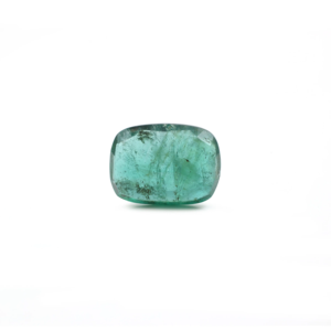 Loose 3.95 Ct Zambian Emerald Cut Synthetic Gemstone 8x10mm for Fine Jewelry - Product Image 2