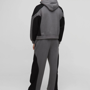 Custom Sportswear <b>Polo</b> Tracksuit Hoodie White String Long Sleeves Men Tracksuit / Jogging Suit/ Sweatsuit - Product Image 4