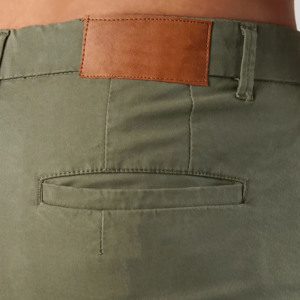 Men's Corduroy Pants Stonewashed Casual Straight Stretch Breathable Waterproof 100% Cotton Spring Fashion Office Wear - Product Image 4