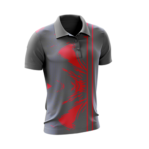 Chemise décontractée pour homme à manches courtes, imprimée, 100 % polyester durable, respirante, de qualité supérieure, vente en gros - Product Image 2