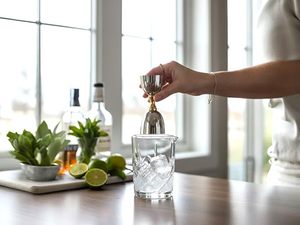 Accessoires de luxe pour cocktails, accessoires de mixologie, accessoires de bar modernes, accessoires de boisson de luxe - Product Image 3