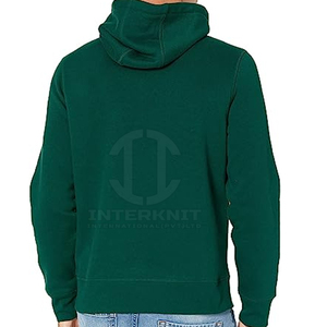 Sweat à capuche décontracté pour homme de haute qualité, en tissu polaire avec poche, séchage rapide, respirant, mélange polyester/coton - Product Image 4