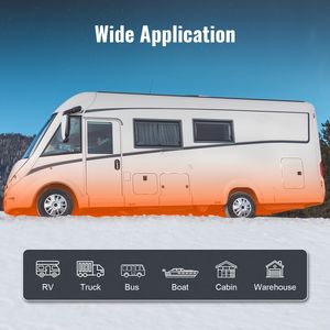 Calentador de Aire Diésel de 12V 5KW con Control Remoto LCD, Tanque de Combustible de 10L, Sistema Eléctrico para RV, Calentamiento Rápido - Product Image 6