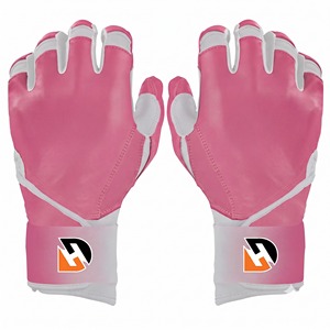Guantes de Bateo de Béisbol Diseñados para un Control Superior del Bateo con Tela Atlética Transpirable y Palma de Cuero Reforzado - Product Image 1
