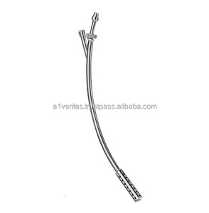 เครื่องมือดูดของเหลวทางศัลยกรรม A-1 VERITAS Finsterer ENT สำหรับการปฐมพยาบาล ทำจากเหล็กกล้าไร้สนิม ใช้ซ้ำได้ แม่นยำสูง ฆ่าเชื้อได้ด้วยการนึ่ง - Product Image 2