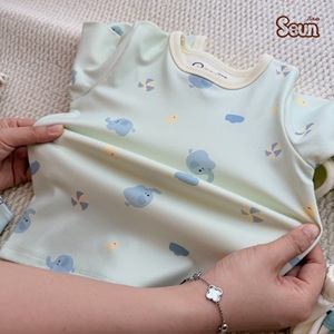 Conjunto Térmico de Manga Larga para Niños SeunKids, Suave y Transpirable, de Poliéster Estampado, Hecho en Vietnam - Product Image 3