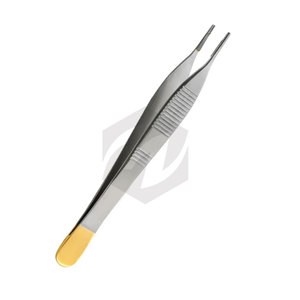 Pinzas Quirúrgicas Adson Premium de 4 3/4 Pulgadas, 7x7, Dientes de Acero Inoxidable, Agarre Superior, Instrumento Dental y Veterinario, Fuente de Alimentación Manual - Product Image 2