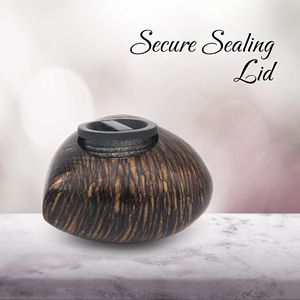 Heart Shaped Aluminum Modern Luxury Eco-Friendly Keepsake Cremation Urn 60ml At wholesales Supply - Product Image 4