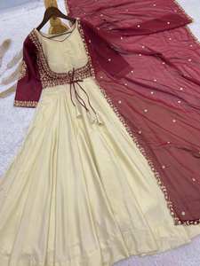 2026 <b>Womens</b> Party Wear Wholesale Chiffon Pakistani <b>Suit</b> Heavy Embroidery Stitched <b>Wedding</b> <b>Dress</b> Luxury Designer Formal - Product Image 2