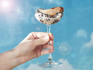 Verres à vin et à cocktail en coquillages faits à la main, décoration de mariage sur la plage sur mesure, verre à vin en coquillages fait à la main, décoration de plage côtière pour mariage - Product Image 6