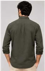 เสื้อเชิ้ตแขนยาวผู้ชายคุณภาพสูง คอปกแบบพับได้ เสื้อเชิ้ตลำลองสำหรับฤดูร้อน - Product Image 6