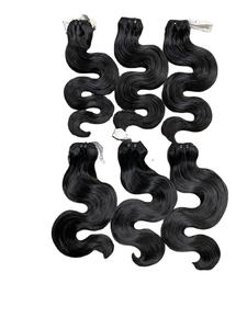 100% cabello vietnamita ondulado de cuerpo crudo vendedores al por mayor paquetes de cabello vietnamita crudo Super doble dibujado - Product Image 4