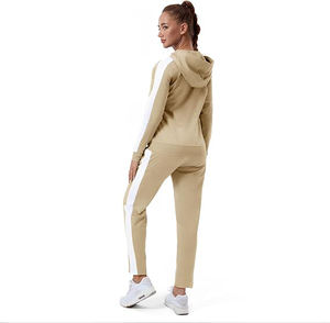 Chándal de malla con cuello alto para mujer, mezcla de nailon y elastano, chaqueta ventilada, pantalones jogger transpirables - Product Image 5