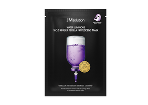 Mascarilla JMsolution WATER LUMINOUS S.O.S RINGER PERILLA FRUTESCENS |   30ML*10EA |   Hidratación de Larga Duración |   Hialuronato de Sodio |   K-beauty - Product Image 5