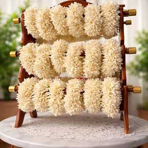 Gajra Scrunchie, Banda para el Cabello, Regalos para Sangeet, Mehndi, Ramadán, Mayoon, Pulsera India, Regalos para Damas de Honor, Ganey, Ganaas - Product Image 1