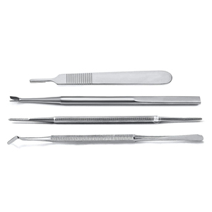 5pcs Manicure Pedicure Set Stainless Steel Instrument Set - Product Image 3