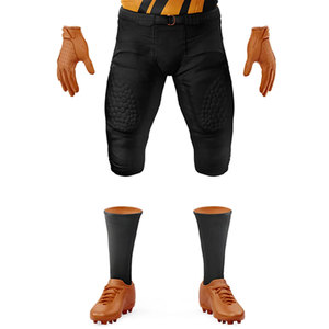 Uniforme de Fútbol Americano Deportivo Personalizado con Logotipo, de Poliéster Cómodo, de Alta Calidad Profesional, al Por Mayor, en Oferta, del Mejor Proveedor - Product Image 5