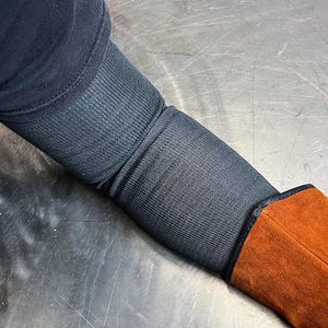 Manchons de soudage et de fabrication - Résistants à la coupure et à la chaleur, en Spandex/Polyester, couleur et logo personnalisés, séchage rapide, usage extérieur, 220g - Product Image 4