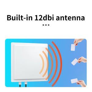 UHF <span class=keywords><strong>RFID</strong></span> считыватель дальнего действия со встроенной антенной ABS 12dBi, ISO18000-6C EPC GEN2, водонепроницаемый IP67, RS232, RS485, RJ45, Wiegand 26/34, 15м - Product Image 3