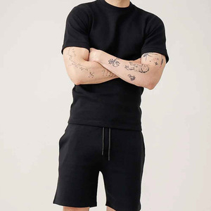 online Cotton Beach T-Shirt Shorts <b>Set</b> Trendy Online Outfit Fashionable Print New Arrival High Quality T-Shirt - Product Image 1