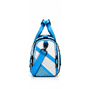 Bolsa de viaje de lujo de cuero Cardura para hombre con logotipo personalizado de fábrica, impermeable, para venta en línea a bajo precio. - Product Image 4